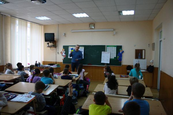 Educational work animal care center in Kharkiv