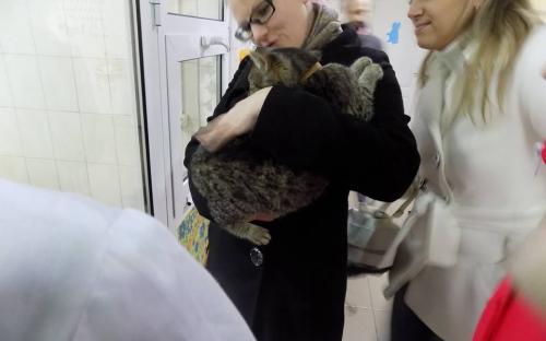 Ученики 77 харьковской школы посетили Центр обращения с животными на осенних каникулах