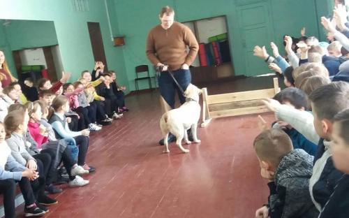 "Уроки доброты" от Центра обращения с животными встречали ребята школы № 48