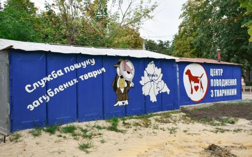 Граффити о животных нарисовали в pet-friendly дворе по ул. Библика, 1а